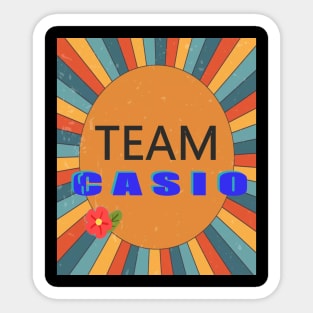 Team Casio Sticker